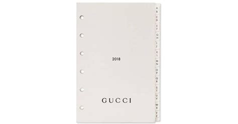 gucci agenda refill 2019